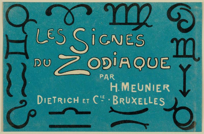 Envelope for the series Les Signes du Zodiaque