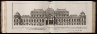 Sammelband of views of Austrian and German palaces and gardens