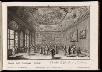 Sammelband of views of Austrian and German palaces and gardens