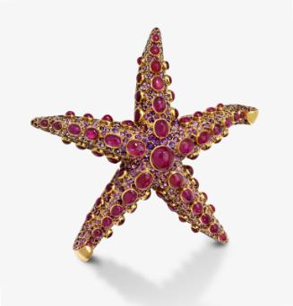 Starfish brooch