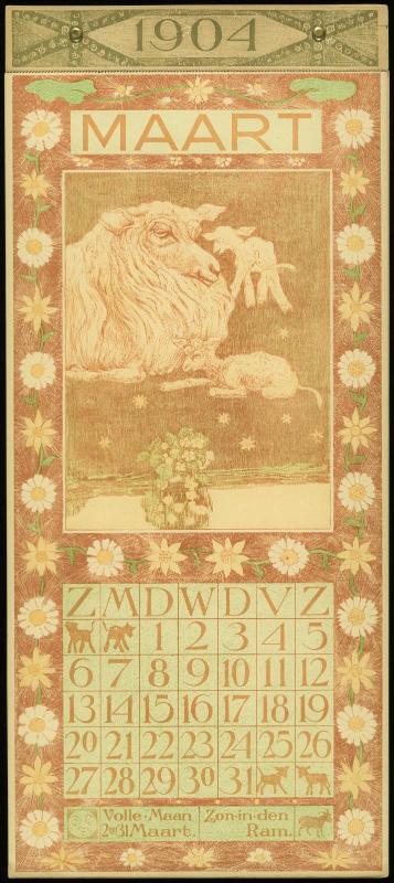 Calendar for 1904