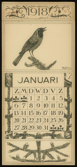 Calendar for 1918