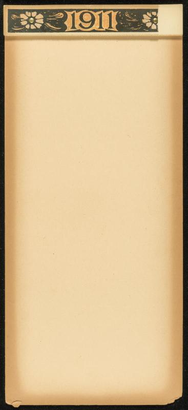 Calendar for 1911