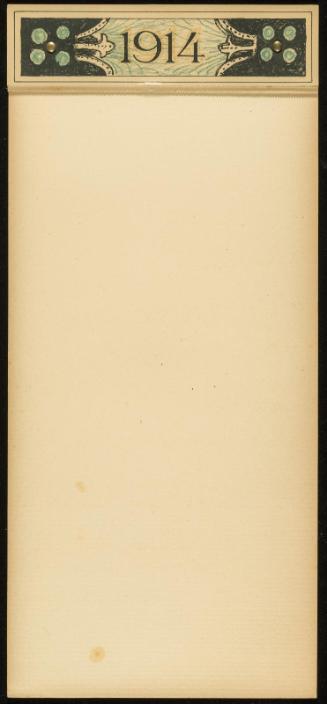 Calendar for 1914