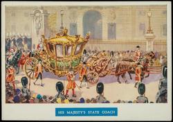 THE MAJESTY'S STATE COACH

