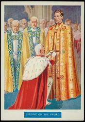 GIRDING ON THE SWORD 

