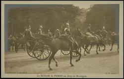 Le SCHAH de PERSE au Bois de Boulogne.


