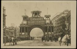 CORONATION 1902. CANADIAN ARCH.
