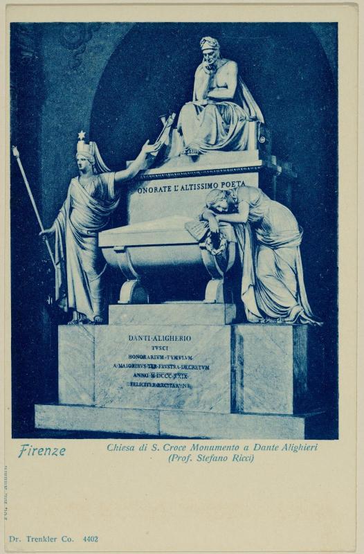 Chiesa di S. Croce Monumento a Dante Alighieri (Prof. Stefano Ricci)