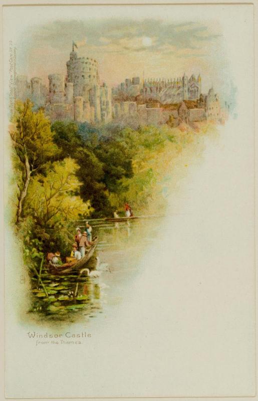 Windsor Castle from the Thames