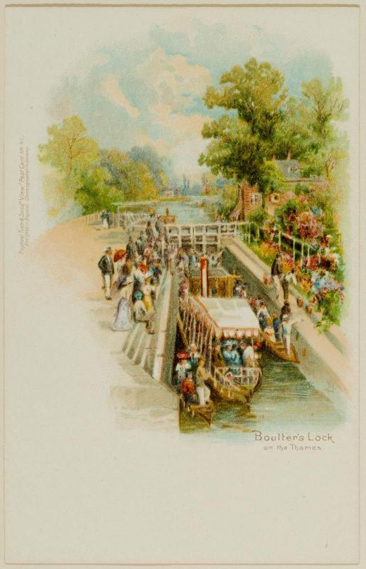 Boulter's Lock on the Thames