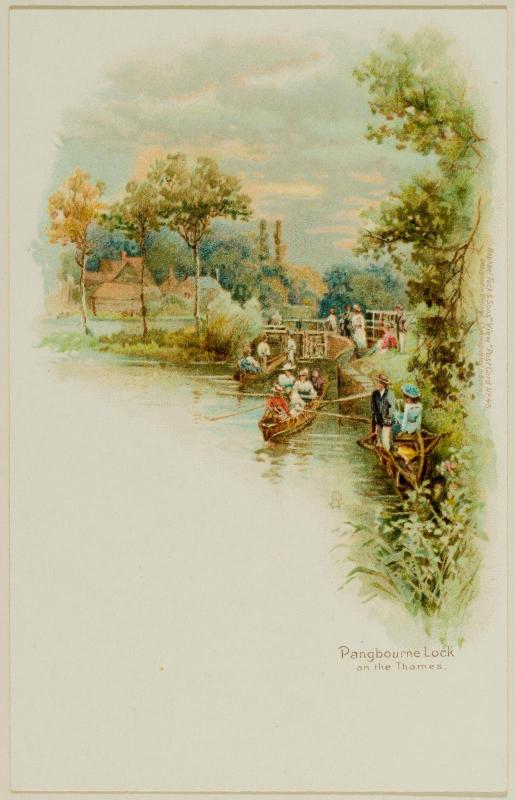 Pangbourne Lock on the Thames