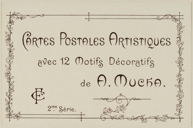 Envelope for Cartes Postales Artistiques 2me Série