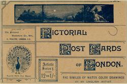 Envelope for the series Pictorial Post Cards of London