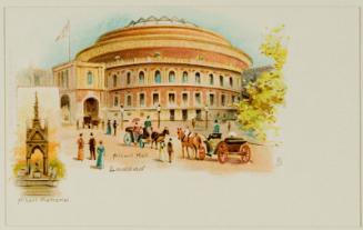 London. Albert Hall; Albert Memorial