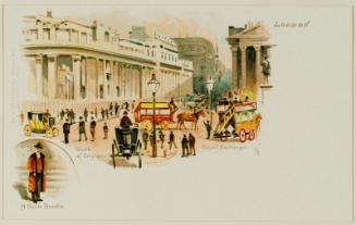 London. Bank of England; Royal Exchange; A Bank Beadle