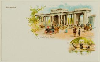 London. Hyde Park Corner; The Serpentine