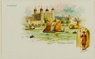London. The Tower of London; A Beefeater