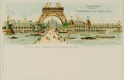 Pont de Iéna, Perspective du Champs de Mars