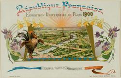Envelope for the series Exposition Universelle de Paris 1900