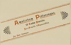 Envelope for the series Amsterdam Pittoresque