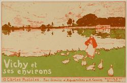 Envelope for the series Vichy et ses Environs