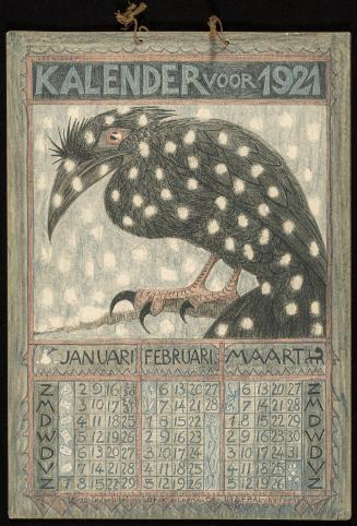 Calendar for 1921