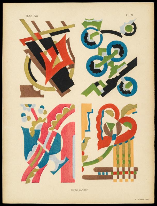 Plate 10, Dessins. 20 planches en couleurs