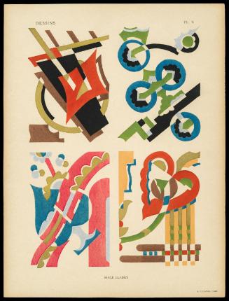 Plate 10, Dessins. 20 planches en couleurs