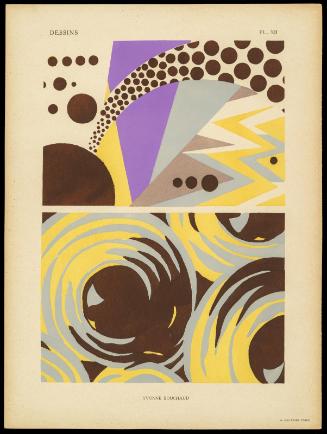 Plate 12, Dessins. 20 planches en couleurs