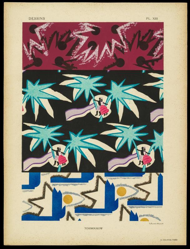 Plate 13, Dessins. 20 planches en couleurs