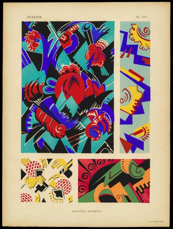 Plate 16, Dessins. 20 planches en couleurs
