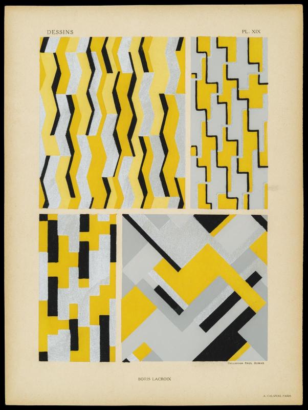 Plate 19, Dessins. 20 planches en couleurs