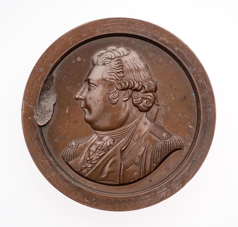 Thomas Truxton Medal (restrike from broken obverse die)