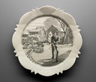 The Autobiography of a Garden on Twelve Engraved Plates: April, Edging the Beds