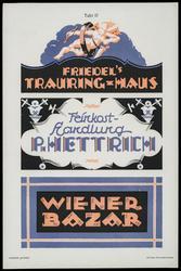 Plate 17, Neue Moderne Firmenschilder