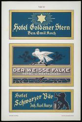 Plate 21, Neue Moderne Firmenschilder