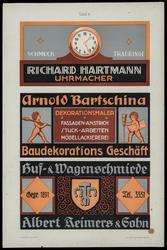 Plate 6, Neue Moderne Firmenschilder