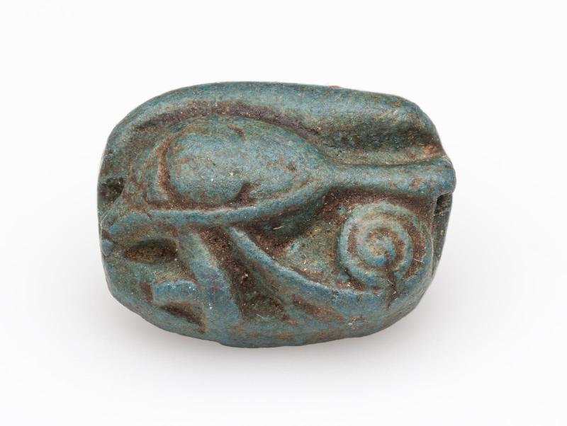 Eye of Horus (wedjat) scarab