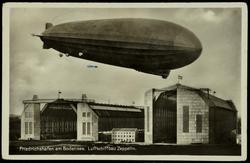 Friedrichshafen am Bodensee. Luftschiffbau Zeppelin.