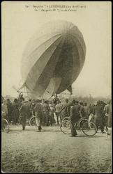 Le "Zeppelin" à LUNÉVILLE (3-4 Avril 1913) Le "Zeppelin IV", vu de l'avant