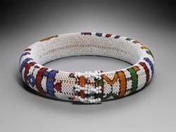 Beaded neck ring