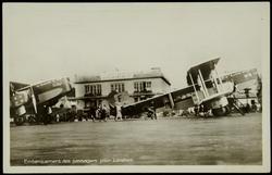 Embarquement des passagers pour Londres.