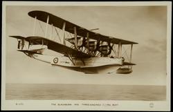 THE BLACKBURN "IRIS" THREE-ENGINE FLYING BOAT