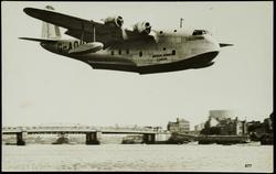 Short Bros. Ltd. "Caledonia", Empire Flying Boats [written in pencil on verso] 
IMPERIAL AIRWAYS LONDON