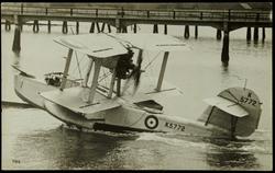 Supermarine Aviation Ltd. "Supermarine Walrus." [written in pencil on verso] 
