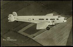Sir W.G. Armstrong Whitworth Ltd. A.W. 23 Transport Bomber. [written in pencil on verso]