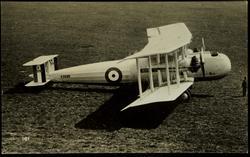 Vickers Aviation Ltd. "Valencia." Troop barrier. [written in pencil on verso]