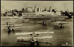 Seaplanes by the Business District and Waterfront, Portland, Oregon