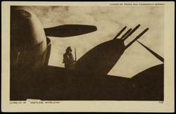 CLOSE-UP OF "WESTLAND WHIRLWIND"